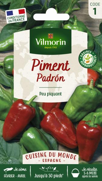 Potagères - Poivron Padrón - Cuisine du Monde - PACKAGING_RECTO